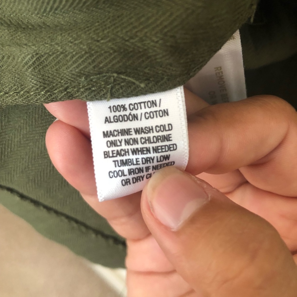 SOLD | LOFT Olive Green Peplum Hem Jacket - Picture 7 of 12